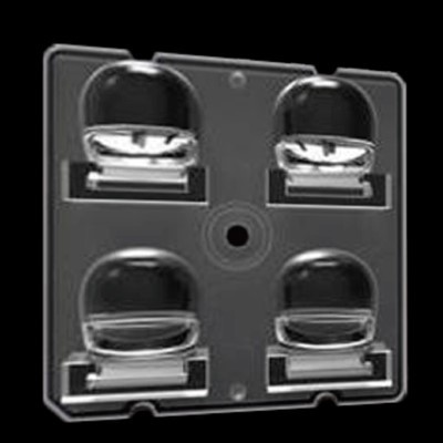 4 ב 1 גבוה - עדשה אופטית יעילות לתאורת שטח