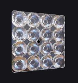 16 ב 1 גבוה - עדשה אופטית יעילות לתאורת שטח